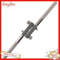 LANGTAO M4-M12 ที่จับประแจแตะ กลางกลางกลาง โลหะสำหรับตกแต่ง ที่จับเครื่องมือเหล็ก ชุบโครเมี่ยม ตัวชี้วัด ที่ยึดสกรู สำหรับตัวเครื่องที่หล่อขึ้นรูป