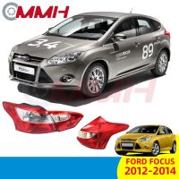 Ford focus 2012-2014 MK2.5 MK3.0 MK3.5 เสื้อ​ไฟท้าย ไฟท้าย​แต่ง ไฟท้ายไฟเบรค​ ไฟเลี้ยว Taillamp Taillight ไฟท้าย​ พร้อมทับทิม ไฟท้ายกันชนหลังสําหรับ​ ทับทิมในฝาท้ายไฟท้าย ไฟเบรก ไฟสัญญาณเตือน