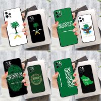 Kingdom Of Saudi Arabia Flag Phone Case For iPhone 14 13 12 11 Pro Max XS XR X 6S 7 8 Plus SE 2020 13 12 Mini Back Cover