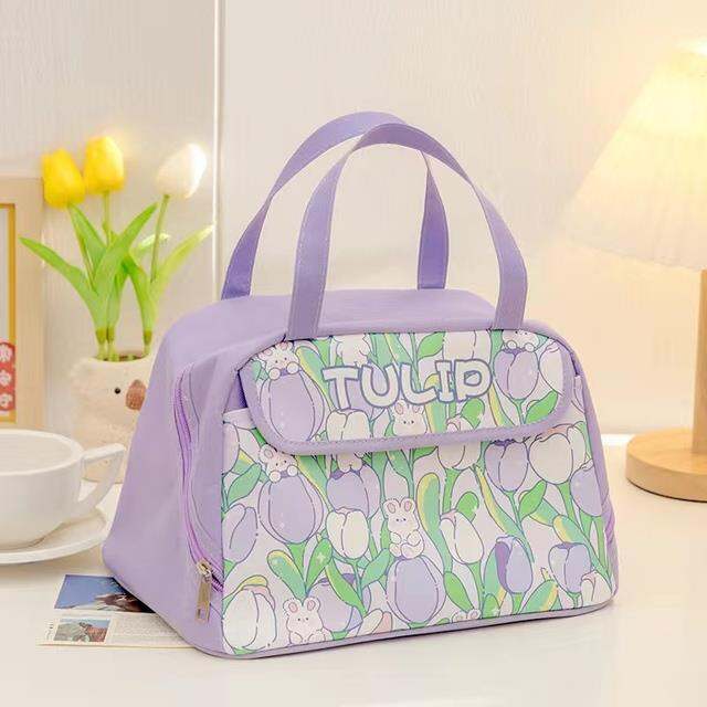 new-thermal-lunch-box-children-cute-fruit-cartoon-print-insulated-food-storage-tote-travel-picnic-meal-pouch-kawaii-lunch-bags