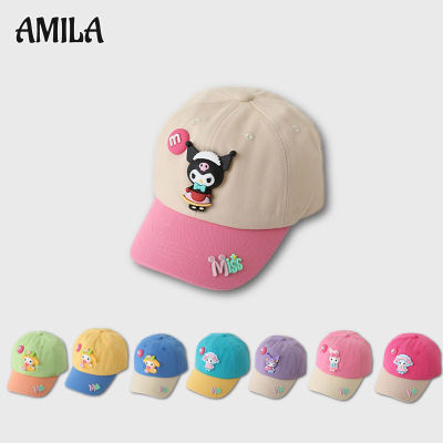 AMILA ม่านบังแดดสำหรับหมวกการ์ตูนเด็ก,หมวกเบสบอลหมวกแก๊ปโผล่การ์ตูนสำหรับเด็กผู้ชายและเด็กผู้หญิง