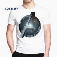 เสื้อยืดผ้าฝ้าย Marvel Mengame Stark Artsy Awesome Artwork Printed ตลก S H