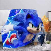 CLOOCL Sonic The Hedgehog Collection Bedroom Living Room Office Stylish Flannel Blanket