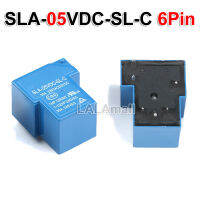 รีเลย์ไฟฟ้า1ชิ้น SLA-12VDC-SL-C SLA-05VDC-SL-C SLA-24VDC-SL-C 5V 12V 24V T90 6Pin 30A รีเลย์ PCB ของแท้ใหม่