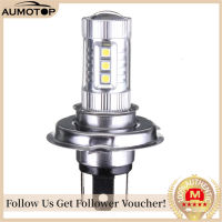 【MotorrTop】AUMOTOP H4 9003 HB2 80W 8000LM 8000K ชุดหลอดไฟ LED Fog Light High Beam Bright 1Pcs/2Pcs