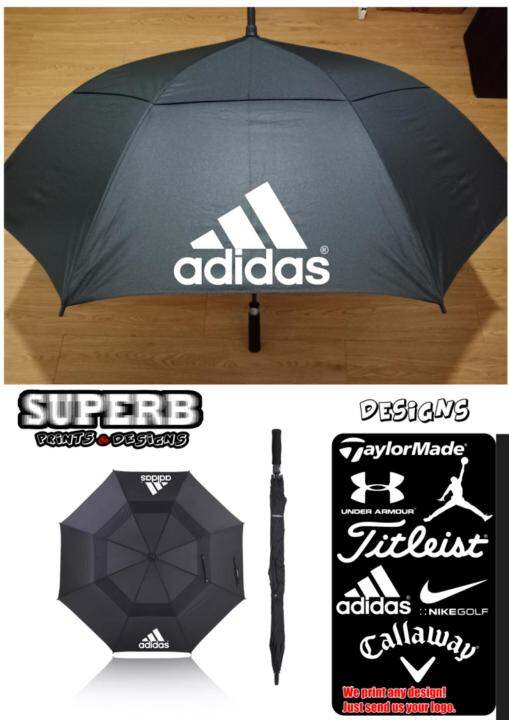 ADIDAS ON HEAVY DUTY DOUBLE CANOPY GOLF UMBRELLA Lazada PH