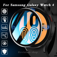 ฟิล์มป้องกันหน้าจอโค้ง 3D แบบเต็มรูปแบบสำหรับ Samsung Galaxy Watch 4 40มม 44มม สมาร์ทวอทช์แบบเต็มรูปแบบป้องกันฟิล์มนุ่ม