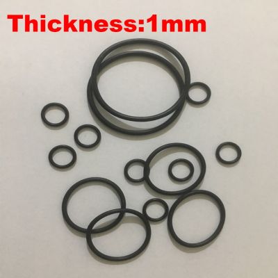 300pcs 15x1 15*1 16x1 16*1 17x1 17*1 18x1 18*1 OD*Thickness Black NBR Nitrile Chemigum Rubber Washer O Ring O-Ring Seal Gasket Bearings Seals
