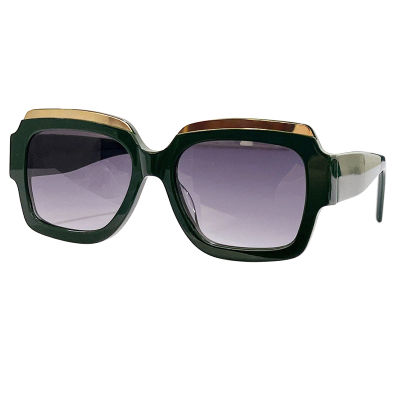 แว่นตากันแดดแบรนด์สำหรับผู้หญิงฤดูร้อนแว่นตาสแควร์แว่นตากันแดดแฟชั่น Designer INS Drving แว่นตากลางแจ้ง UV400