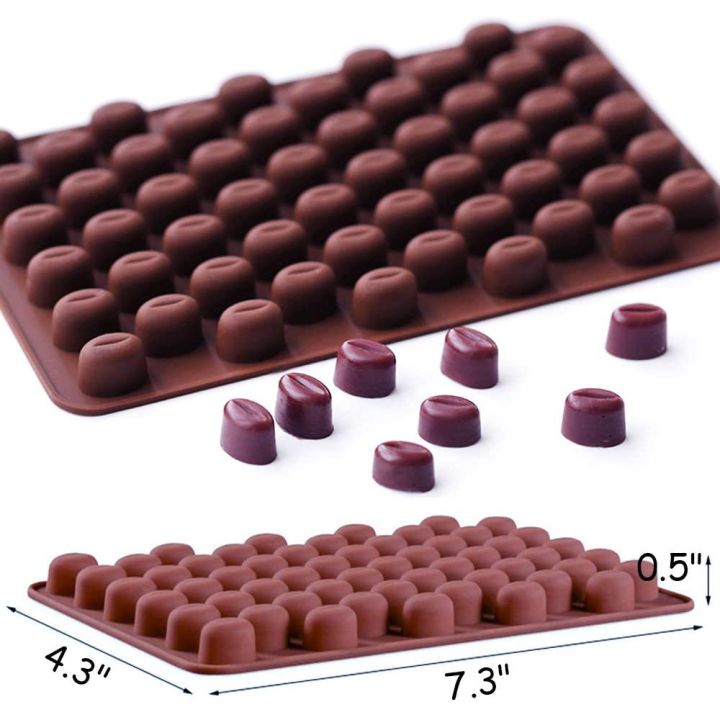 gl-แม่พิมพ์-ซิลิโคน-รูปเมล็ดกาแฟ-55-เม็ด-คละสี-55-mini-coffee-bean-silicone-mold