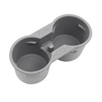 For Model Y Model 3 2021-2023 Center Console Cup Holder Insert, Anti- Limit Water Cup Holder Accessories ,Grey