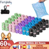 ♨▦♤ 100 Rolls Dog Poop Bags Pet Waste Garbage Bags Unscented Outdoor Carrier Holder Dispenser Clean Pick Up Tools Pet Accessories