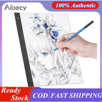 Aibecy LED A3แผงไฟกราฟิกแท็บเล็ต Light Pad แท็บเล็ตดิจิตอล Copyboard 3ระดับ Dimmable ความสว่างสำหรับ Tracing Drawing Copying ดูเพชร Jewel สีอุปกรณ์