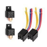 Car Relay with Harness, 5Pin 80A Relay On/Off Normally Open SPDT Relay Socket Plug JD2912-1Z-12VDC 80A 14VDC Parts