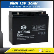 Bình ẮC Quy, Ắc Qui 12V-20AH Bình Khô, ẮC Quy 12v Cho Loa Kéo, Xe Máy