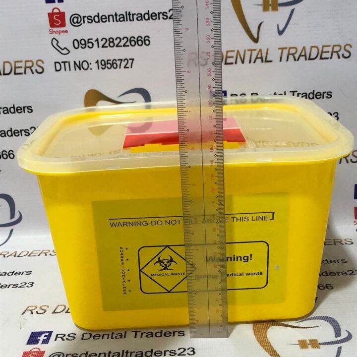 Clinical Waste Bin Sharp Needles Medicinal Hazardous Waste Container