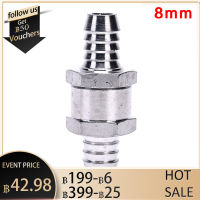 【Flash Sale】One Way 6/8/10/12mm 4 Size Aluminium Alloy Fuel Non Return Check Valve