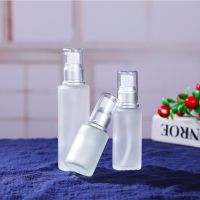 20-100ml Spray Bottles Portable Frosted Glass Essential Oil Mist Sprayer Container Transparent Travel Refillable Pump Bottle