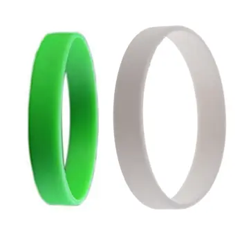 White on sale silicone band