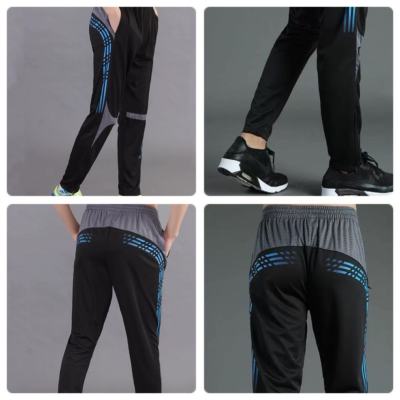 Mens sport long pants กางเกงกีฬาขายาวชายกางเกงออกกำลังกายลายสวยผ้าเนื้อดีใส่สบายไม่ร้อน905