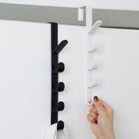 【YF】 5 Hooks Simple Wardrobe Coat Hook Kitchen Organizer Long Row Of For Bathroom Behind The Door Towel Creative