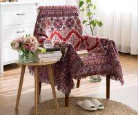 (ร้อน) มัลติฟังก์ชั่ถักผ้าห่ม Kilim T Assels พรมสำหรับโซฟาห้องนั่งเล่นห้องนอนตุรกีชาติพันธุ์แบบผ้าคลุมเตียงฝุ่นปก