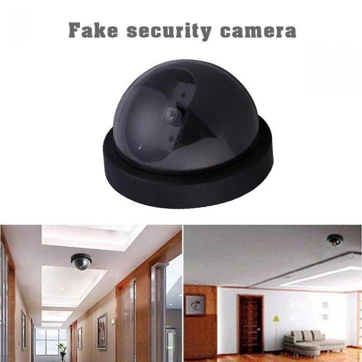 กล้องดัมมี่-พร้อมไฟ-led-สีแดงกระพริบ-กล้องหลอกสายตา-กล้องวงจรปิดปลอม-dummy-security-camera