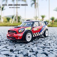 Bburago 1:32 BMW MINI John Cooper Works WRC DTM WTCC #52 Alloy Model Car model Collecting gifts Gift Collection