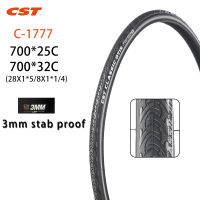 CST Road Bike ยาง700 * 25C C1777 E-จักรยานอะไหล่700 * 32C ต่ำ3มม.Stab สะท้อนแสงแถบหนาจักรยานยาง