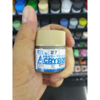 สีสูตรน้ำ Mr.Acrysion Color N27 TAN (Semi-Gloss) 10ml