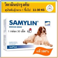 [Exp 08/2024] Samylin Medium Breed วิตามินบำรุงตับ สำหรับสุนัขพันธุ์กลาง 11-30 KG