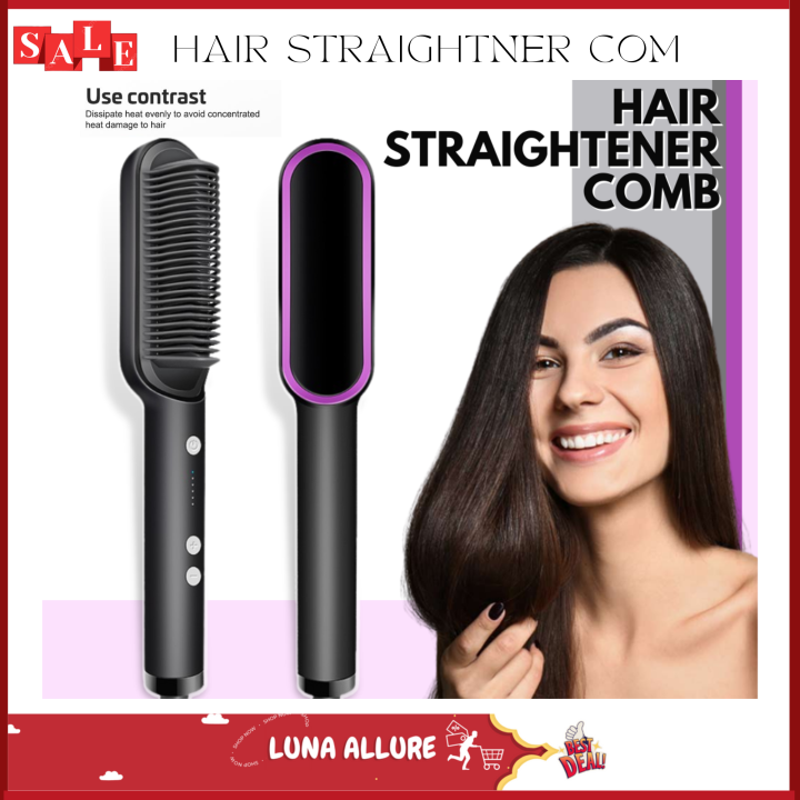 Hair Straightening Comb PH680 ヘアブラシアイロン - ヘアアイロン