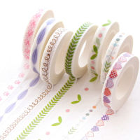 7mm * 10m หัวใจ Kawaii Washi เทปตกแต่ง Scrapbooking Papeterie Autocollant Masking เทปโรงเรียนสติกเกอร์เครื่องเขียน-fkldqyfiopgjf