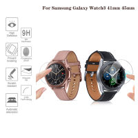 5ชิ้นฟิล์มกระจกนิรภัยป้องกันหน้าจอสำหรับ Samsung Galaxy Watch3 41มิลลิเมตร45มิลลิเมตร