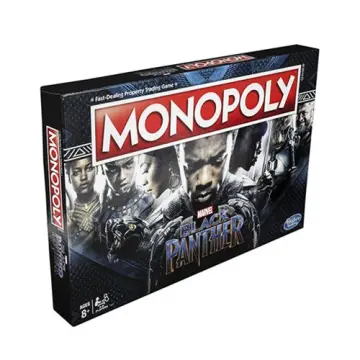  Monopoly: Marvel Studios' Black Panther: Wakanda Forever  Edition Board Game for Families and Kids Ages 8+, Game for 2-6 Players :  Toys & Games