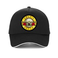 2023 in stock Men Hard Rock Band  N Roses Bullet Logo men Baseball cap Summer women 100% Cotton Rock Band Roses hats，Contact the seller for personalized customization of the logo