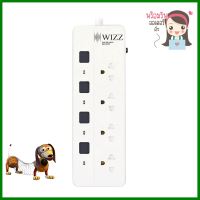 ปลั๊กไฟ WIZZ WPS S443 3 ม.POWER STRIP WIZZ WPS S443 3 M **บริการเก็บเงินปลายทาง**