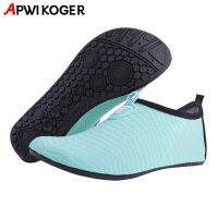 Unisex Aqua Shoes Quick-drying Water Shoes Seaside Barefoot Sneakers For Men Beach Booties Unisex Non-slip Swimming Slippers