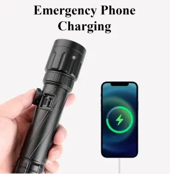 Eveready LED Tactical Flashlight, Bright Rechargeable Flashlights for  Emergencies and Camping Gear, Water Resistant Flash Light 