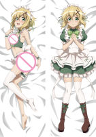 Senki Zessho Symphogear Cute Akatsuki Kirika &amp; Tsukuyomi Shirabe Hugging Body Pillowcase Anime Dakimakura Pillow Cover Cases