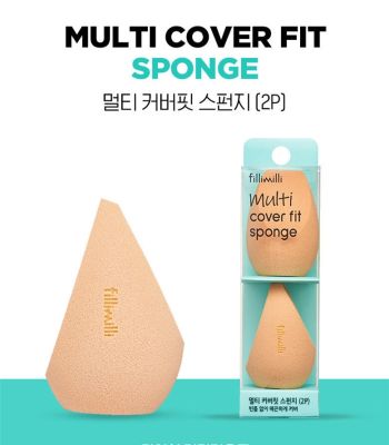 Korea Fillimilli powder puff Multi cover multi-face concealer powder puff makeup tools 2 packs