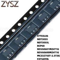 100PCS SOT223 STT03L06 NDT3055 NDT3055L BCP68 NSV60601MZ4T1G NSV60600MZ4T1G MC33275ST-2.5T3G FZT549TA Electronic components