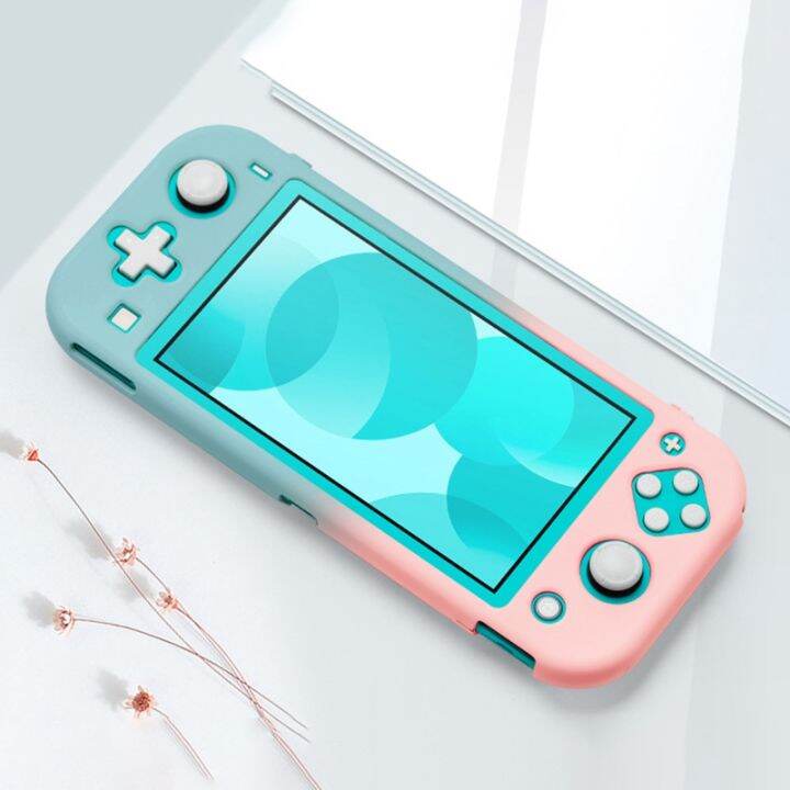 switch-lite-protective-case-shell-colorful-cute-hard-back-cover-skin-game-console-accessories