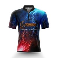 Electrified HAMMER Summer Bowling POLO Shirt Jersey