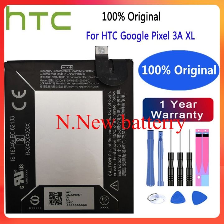 แบตเตอรี่มือถือ-g020a-b-3700mah-สำหรับ-htc-google-pixel-3a-xl-100-ของแท้แบตเตอรี่สำรอง