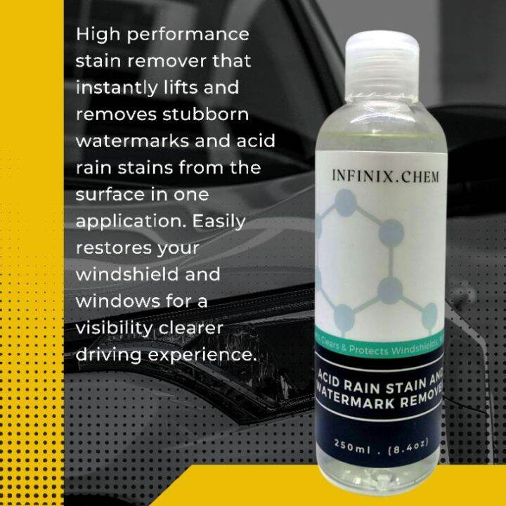 INFINIX CHEM 250ml Acid Rain Stain and Watermarks Remover Lazada PH