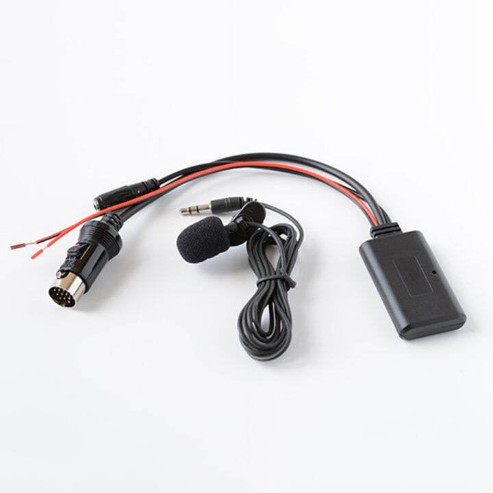 Bluetooth AUX Cable With Microphone For 13pin CD Stereo Bluetooth