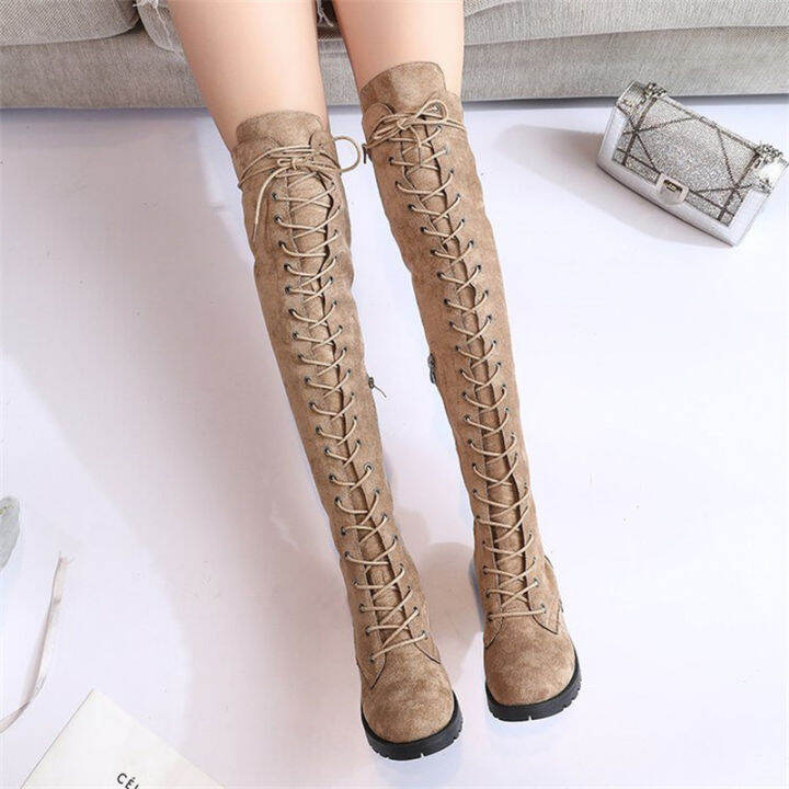 comemore-new-y-ladies-lace-up-womens-autumn-winter-punk-over-the-knee-high-boots-plus-size-shoes-for-women-motorcycle-boot