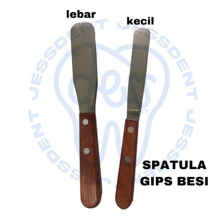 Dental spatula gips kayu / spatula alginate elastomer alginat / spatel