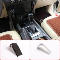 Black Wood Grain ABS Car Center Gear Shift Head Cover Trim For Toyota Land Cruiser Prado FJ150 150 2010-2017 Essories